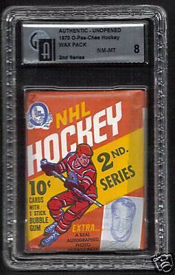 Hockey Card Wrapper 1970 2