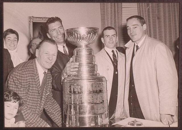 Toronto Maple Leaf Stars Bower, Bathgate, Keon & Mahovlich 1964