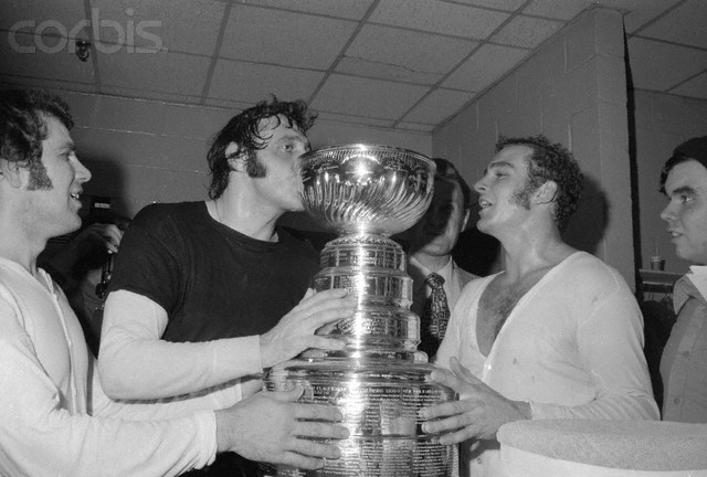 Phil Esposito Kissing The Stanley Cup - May 11, 1972