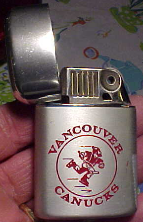 Vintage Vancouver Canucks Lighter