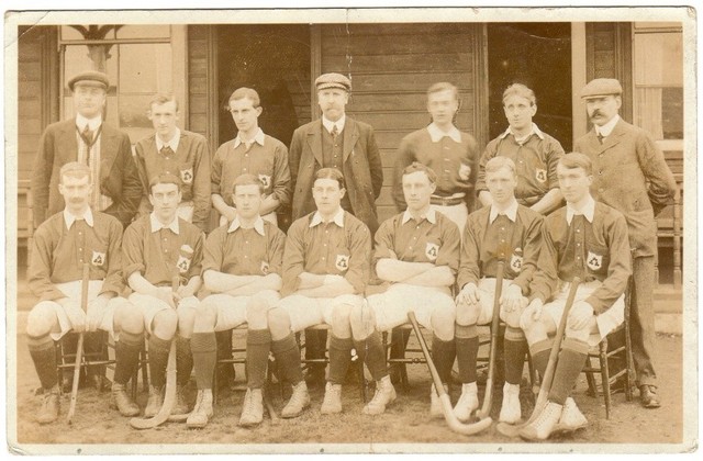 Antique Hockey - Ireland Mens International Hockey Team - 1905