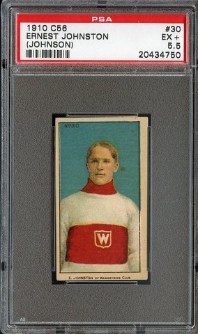 Ernest Johnson - C56 - Imperial Tobacco Hockey Card - 1910