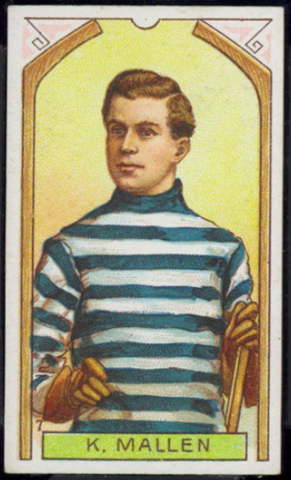 Ken Mallen Hockey Card 1911 C55 Imperial Tobacco No 7