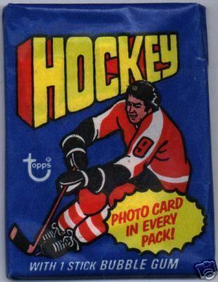 Hockey Card Wrapper 1976 1